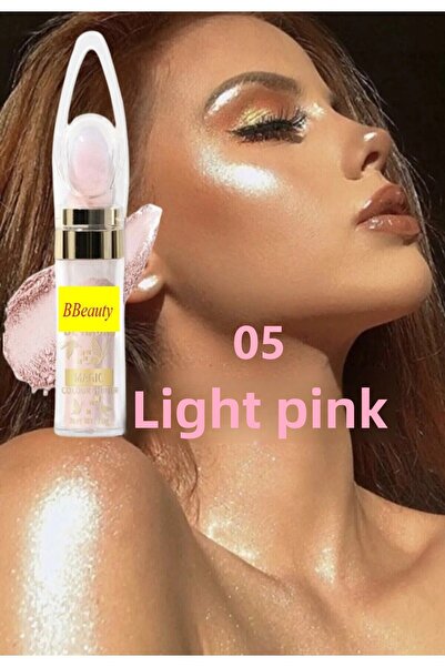 BBeauty بودرة هايلايتر لامعة من ماجيك كولور شاينر للوجه والجسم