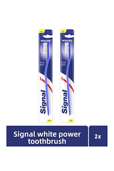 Unilever فرشاة أسنان سيجنال وايت باور بيسك كير 2 قطعة