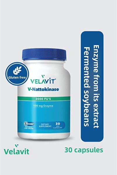 Velavit V-Nutokinase 30 Veg Capsules