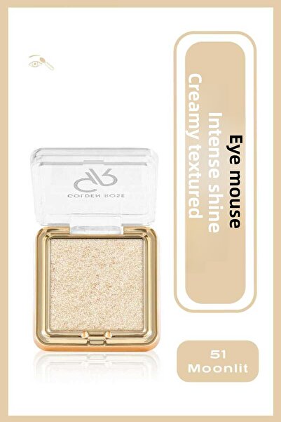 Golden Rose Sparkle Glow Eyeshadow No:51 Moonlit Shimmer Shadow 2.5 g