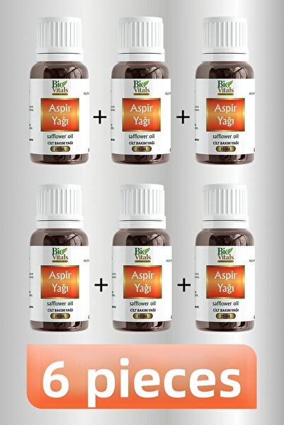 Bio Vitals 20 ml Safflower Oil - 6 PCS