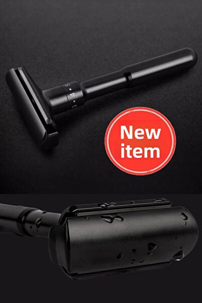 Qualis ماكينة حلاقة معدنية كاملة قابلة للتعديل Q7 مع 5 شفرات بلاتينيوم