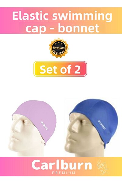 Carlburn Αδιάβροχο σκουφάκι κολύμβησης από σιλικόνη - Σκουφάκι πισίνας και θά...