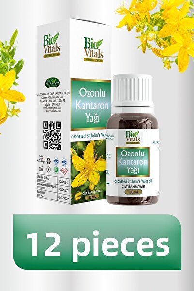 Bio Vitals زيت نبتة سانت جون بالأوزون 50 مل - علبة 12 قطعة