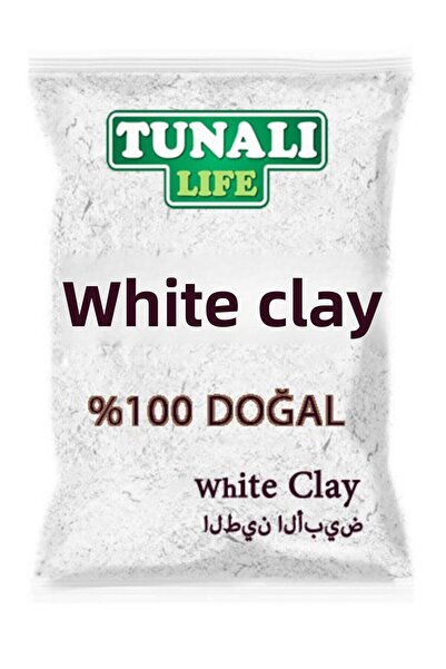 Tunalı Life مسحوق الطين الأبيض 500 جرام - الطين الأبيض