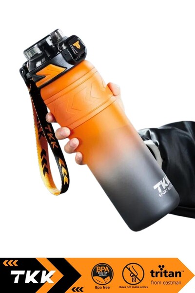 Vagonlife New Collection 800ml Soft-Touch Tritan Water Flask - Double Colors, With/Without Straw