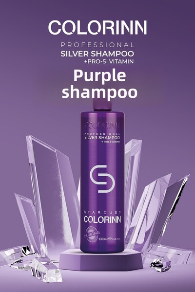 Colorinn Stardust Silver Purple Shampoo 1000 ml