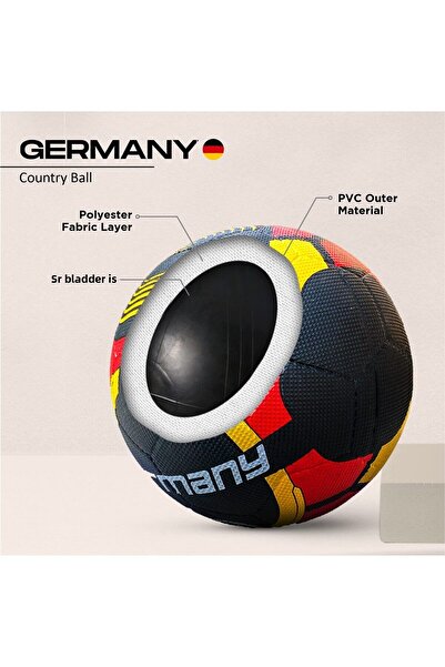 Vector X Germany Rubber Moulded Football Size-3