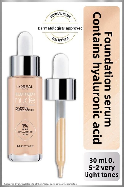 L'Oreal Paris كريم أساس ترو ماتش نود سيروم 0 5 2 خفيف جداً