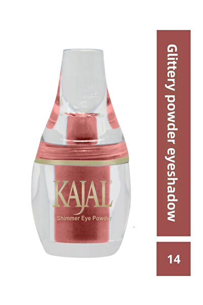 KAJAL Shimmer Single Powder Eyeshadow Dried Rose No: 14