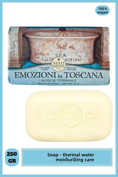 Nesti Dante Emozioni In Toscana - 250 جرام من صابون المياه المرطب والمعدني