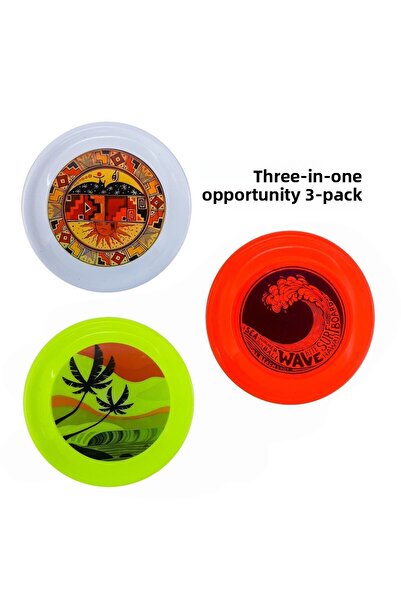 ESA STORE مجموعة فريزبي مكونة من 3 قطع