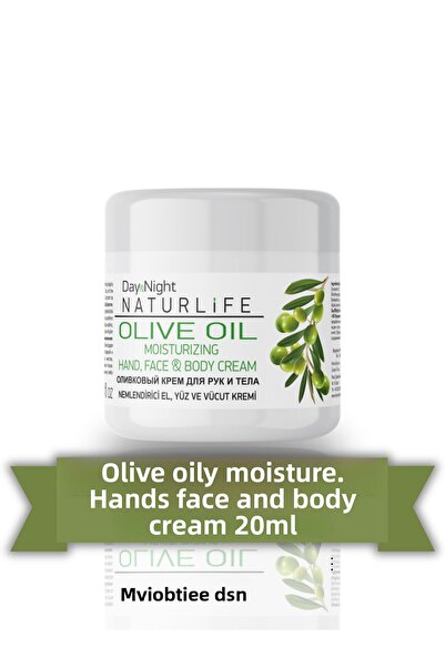 Dr. Rena Dermo كريم ناتشرلايف لليدين والوجه والجسم بزيت الزيتون 20 مل