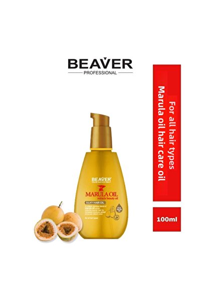 Beaver زيت بيفر مارولا للعناية بالشعر 100 مل |   تألق ورطوبة مكثفة وتأثير مضا...