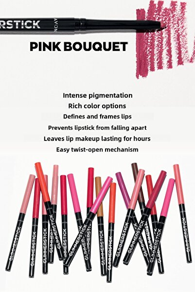 AVON Creion de buze Glimmerstick Pink Bouquet