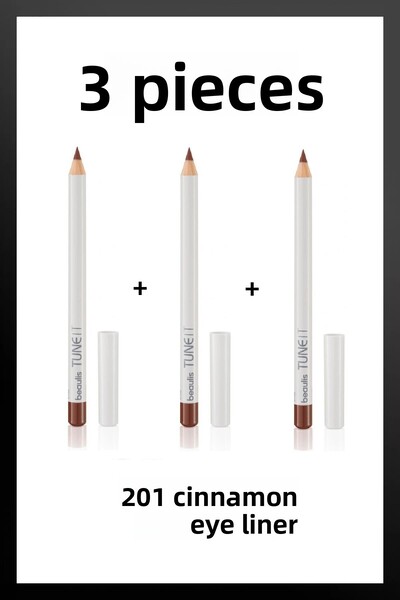 beaulis قلم تحديد العيون المقاوم للماء من القرفة من Beaulis 201 - 3 قطع