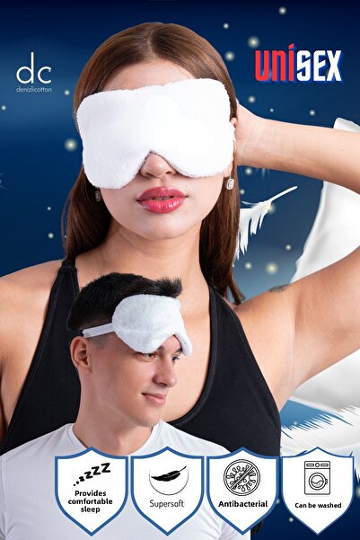 denizlicotton Supersoft Velvet Extra Soft, Αντιβακτηριακή Επιθέματα Ματιών / Μάσκα ματιών για γυναίκες και άνδρες