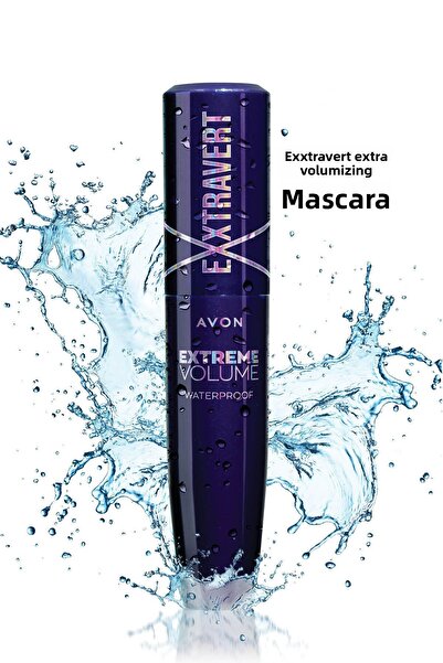 AVON Exxtra Blue Exxtra Volumizing Waterproof Mascara
