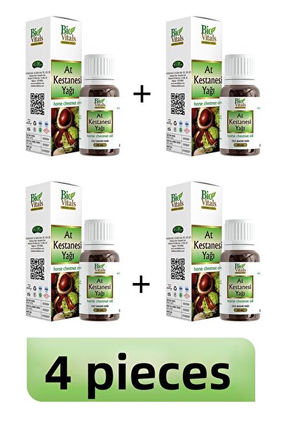 Bio Vitals 4 PCS Horse Chestnut Oil - 20 ml