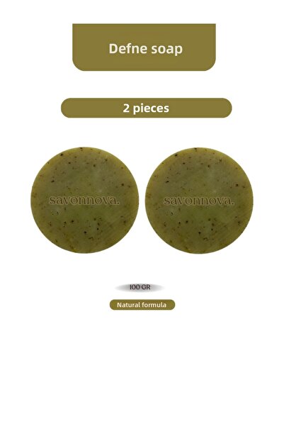 Savonnova صابون الغار الطبيعي - للبشرة المتضررة، مصنوع يدويًا، لشد البشرة، من...