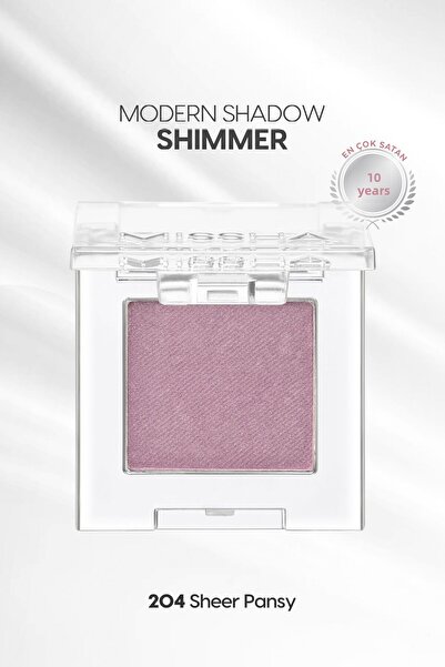 Missha Shimmer Modern Shadow - مصباح أمامي فردي لامع يدوم طويلاً وسهل الاستخد...
