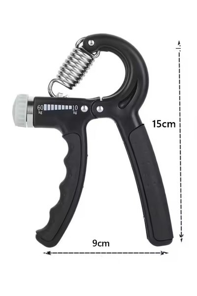 gaman 5 Pieces Wrist and Arm Strengthener Exerciser - 5-60 kg Hand Spring Device and Stress Ball