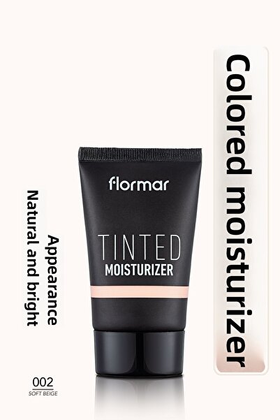 Flormar Foundation - Tinted Moisturizer - 002 Soft Beige - 8682536041362