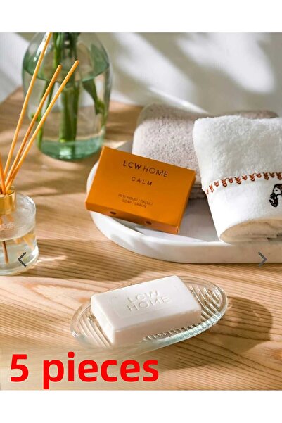 LC Waikiki LCW HOME صابون صلب معطر برائحة الباتشولي 100 جرام 5 قطع