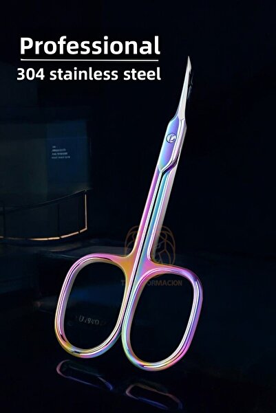 Transformacion مقص اللحوم الاحترافي بألوان قوس قزح من الفولاذ 304 - 721095