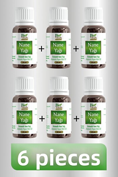 Bio Vitals 20 ml Peppermint Oil - 6 PCS