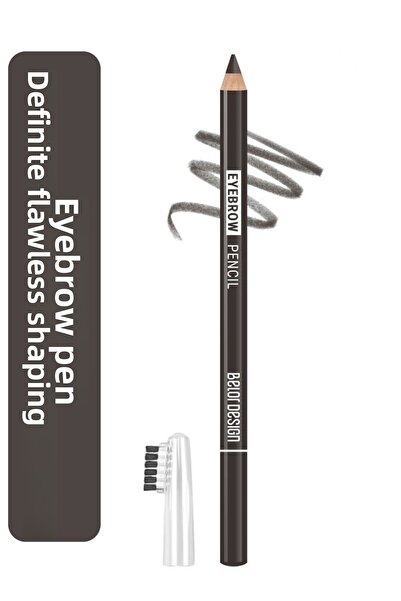 Belor Design لون قلم الحواجب: 102 رمادي غامق