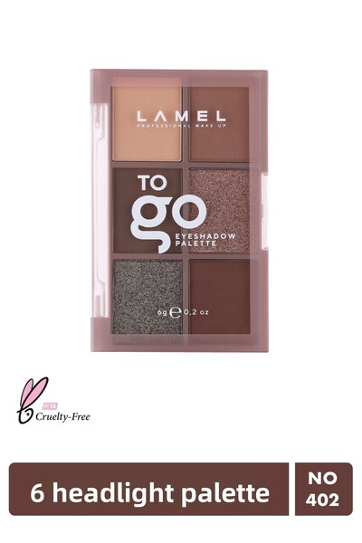Lamel Cosmetics لاميل للذهاب رقم. 402 لوحة ظلال العيون - ظلال العيون