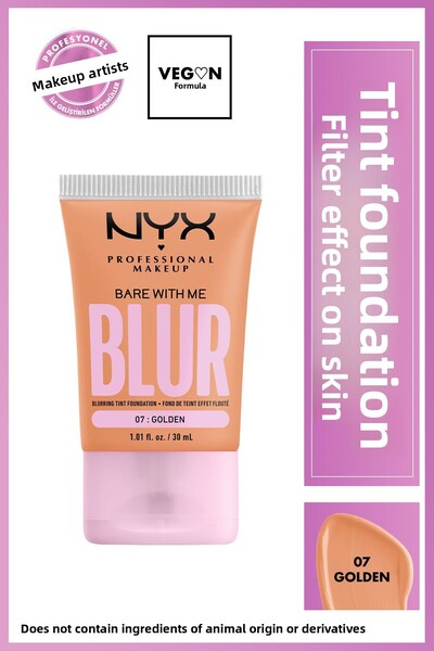 NYX Professional Makeup كريم أساس Blur Tint Skin Filter Effect - 07 ذهبي