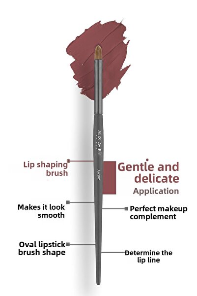 Alix Avien فرشاة تشكيل الشفاه - فرشاة تحسين الشفاه