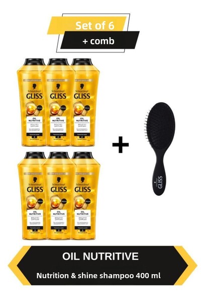 Gliss Oil Nutritive Shampoo 400ml