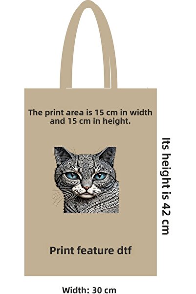 ilkadimbuklet Organic Handle Daily Use Bag Cloth Bag