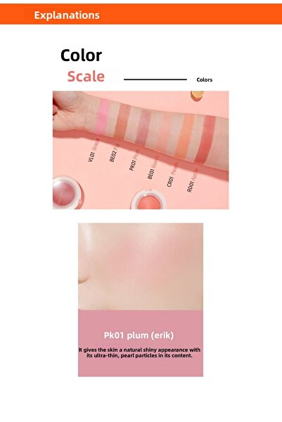 Missha Natural and Bright Look Jelly Blusher with Fruit Color - a'Pieu Juicy-Pang (Pk01)