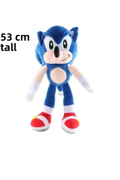 Sekk O (53 سم) لعبة القنفذ سونيك القطيفة ذات الحجم الكبير من Blue Giant Sonic Boom Friends