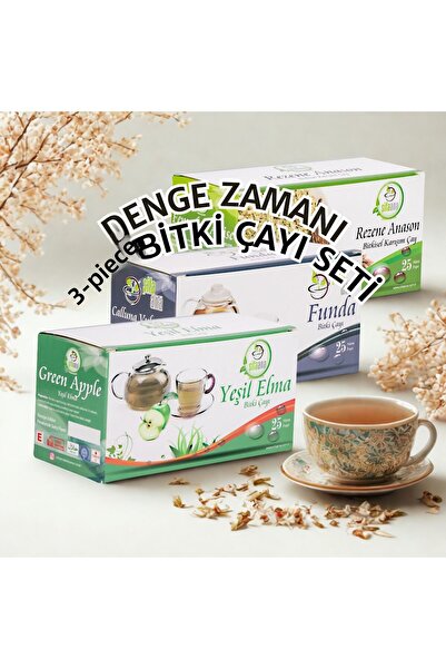 Şifaana مجموعة شاي أعشاب شيفانا مكونة من 3 قطع