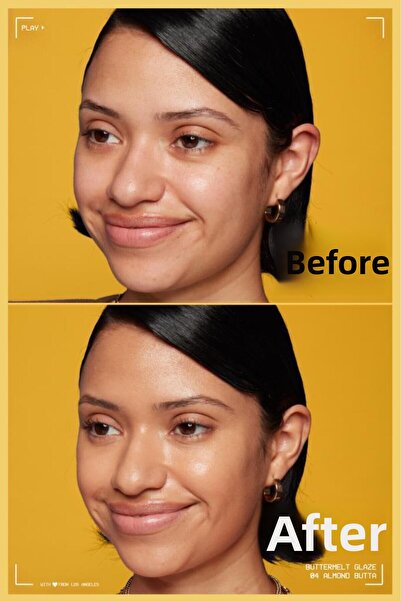 NYX Professional Makeup Buttermelt Glaze Soft Glow Skin Tint + SPF/FPS 30,12h Wear, Almond Butta