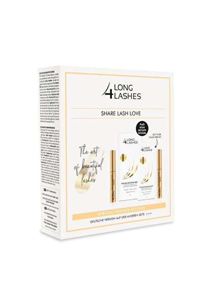 Long4lashes مجموعة مصل الرموش المزدوجة FX5