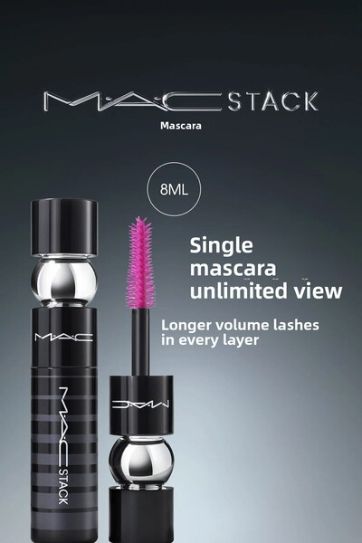 M.A.C ماسكارا ماكستاك ميجا بيرش 8 مل - ماسكارا مع تأثير الشباك والطول والحجم