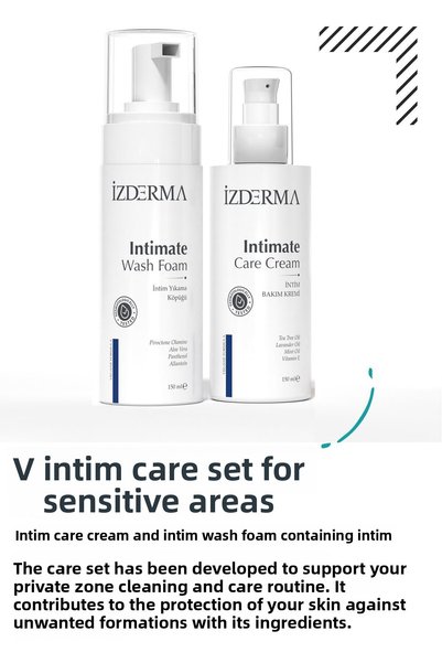 izderma Intim Care Cream and Foam Set of 2
