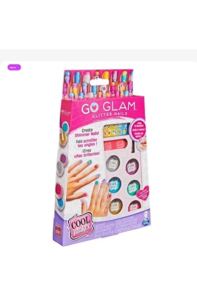 Tower Toys أظافر Cool Maker Go Glam اللامعة تتمتع بأظافر رائعة وأظافر ملونة