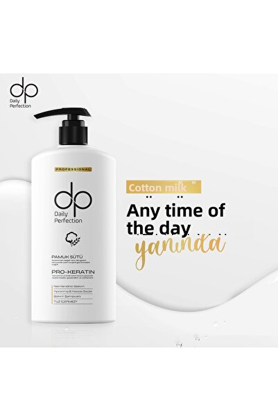 dp Daily Perfection 800 ml Cotton Milk Shampoo - 3 Pieces