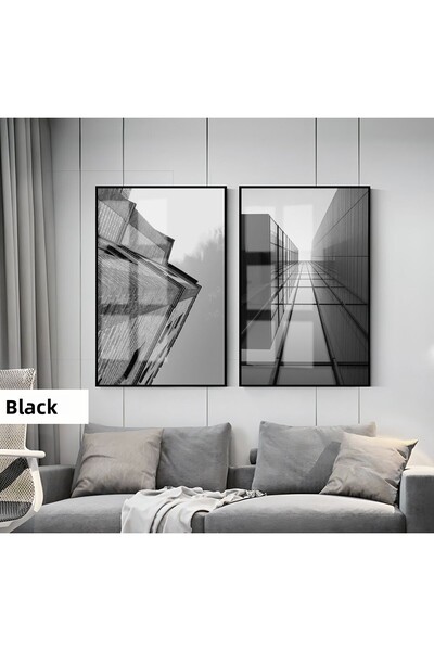 Harikabirev HARİKABİREV | SET NEGRU&ALB COMBINAT MODERN TORNĂTORI | TABLO DE ...