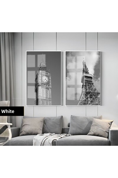 Harikabirev HARİKABİREV | NEGRU & ALB BIGBEN-TOKYO TOWER COMBINAT | TABLO DE ...