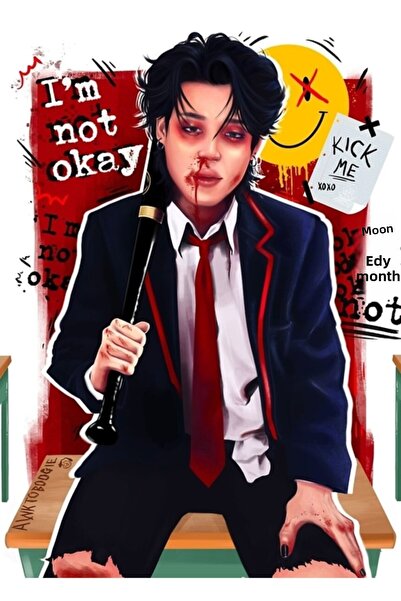 Universal Tablou „Nu este bine”, Poster din lemn decorativ Cod4520