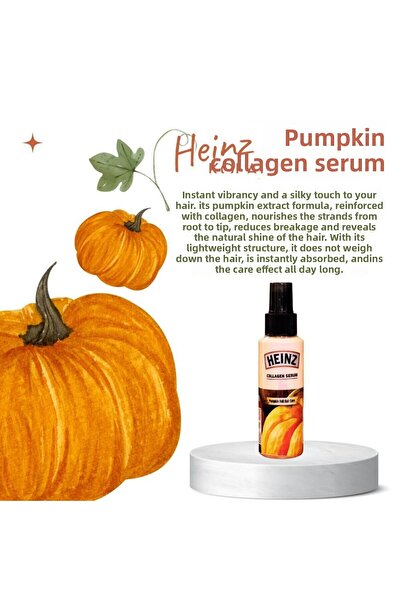 Heinz مصل شعر طبيعي 100٪ ونقي مضاد للتساقط ومعزز لنمو الشعر 100 مل