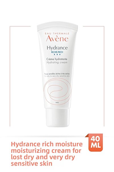 Avene Hydrance Rich Moisturizing Cream for Very Dry and Lost Moisture Skin 40 ml